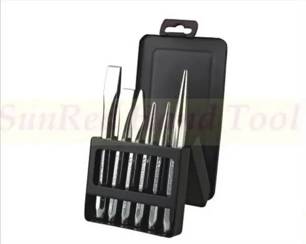 Встряхнуться Тайвань лучшее качество 6 шт. удар зубило набор инструментов из