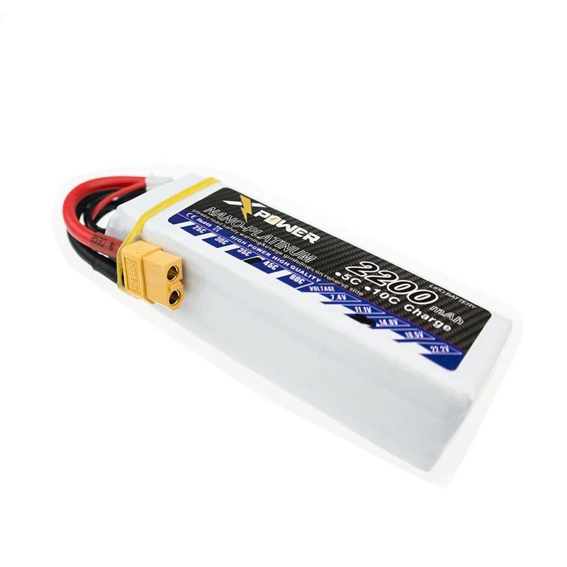 3 шт. LiPo RC Батарея 14.8 В 2200 мАч 30C-60C для вертолетов MultiCopter Quadcopter самолет | Игрушки и