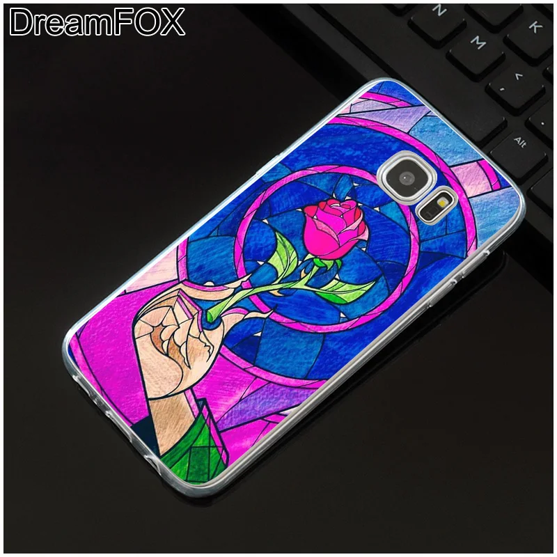 DREAMFOX L564 Beauty Beast Soft TPU Silicone Case Cover For Samsung Galaxy Note S 6 7 8 9 10 10e 11 11e Lite Edge Plus |