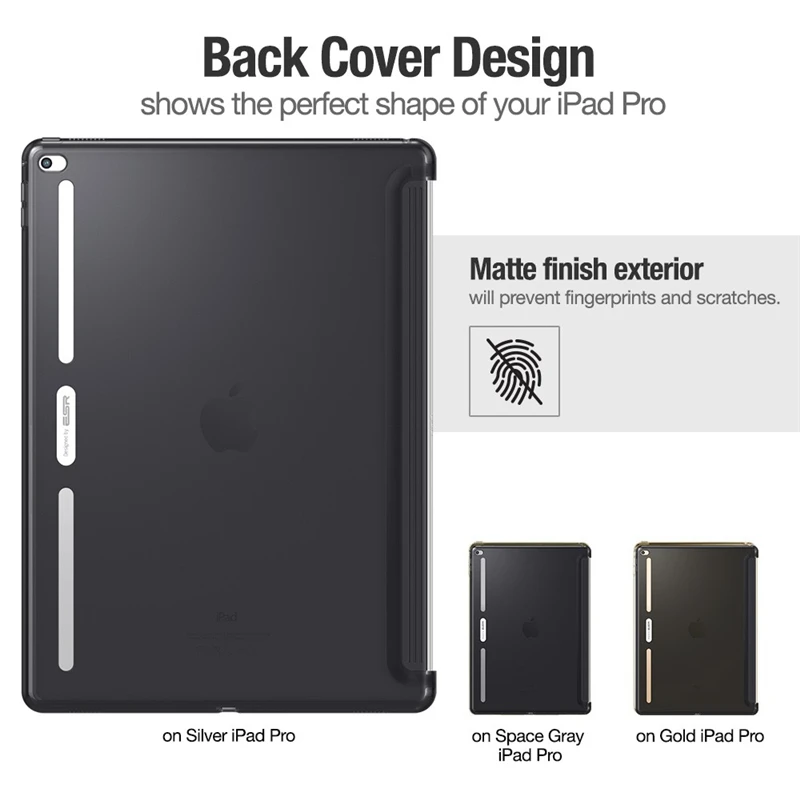 Ультратонкий чехол для iPad Pro 12 9 дюймов тонкий бампер из ТПУ угловая задняя крышка