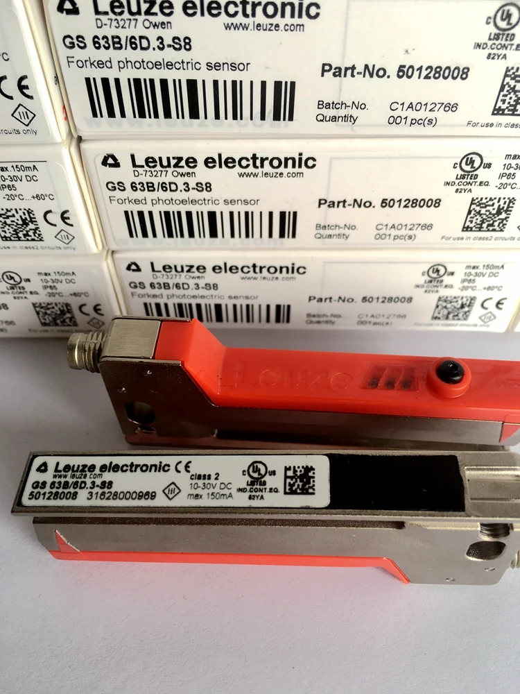 Leuze label sensor GS 63/6D.3-S8 63B/6D.3-S8 spot Germany original authentic | Инструменты