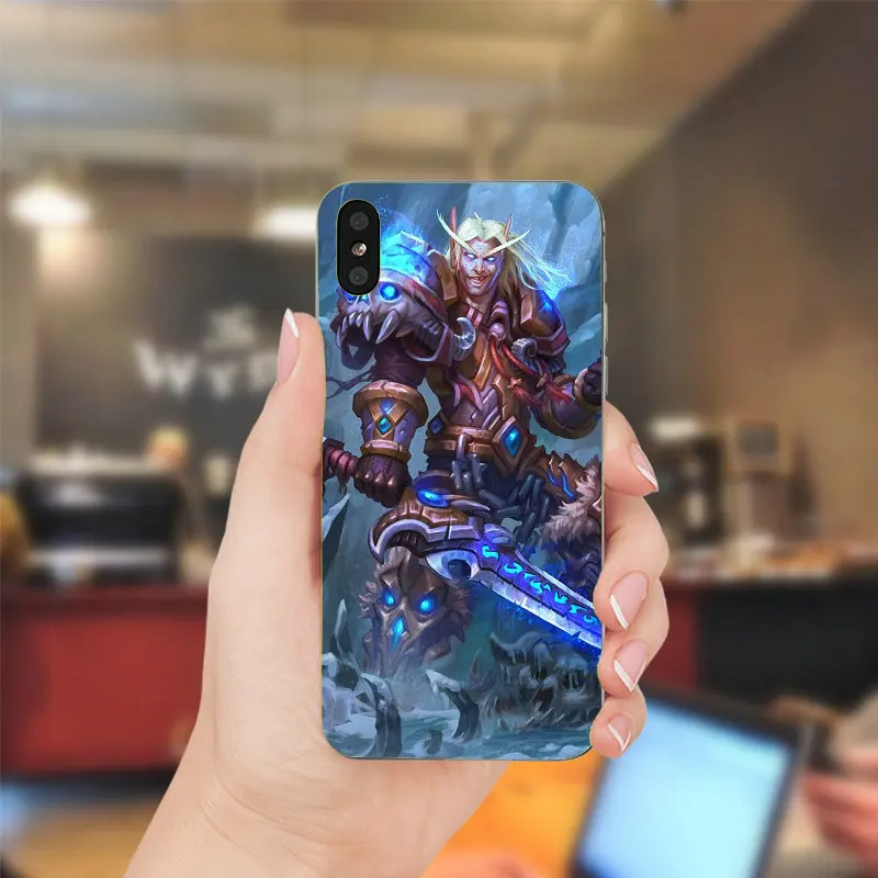 Игры Lich King бури мягкие ТПУ Силиконовые телефон дела чехол для iPhone 8 7 6 S Plus X XR XS Макс