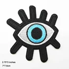 Глаз Мода Собака птица Иисус утюг на патчи вышитая одежда патч для одежды женщина девушка