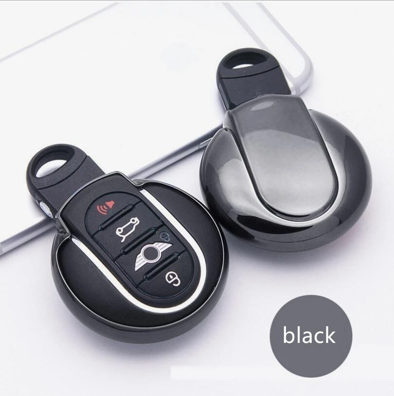 Мягкий чехол для автомобильного ключа из ТПУ бумажник BMW MINI Cooper One Fun F54 F55 F56 R56 R57 R58