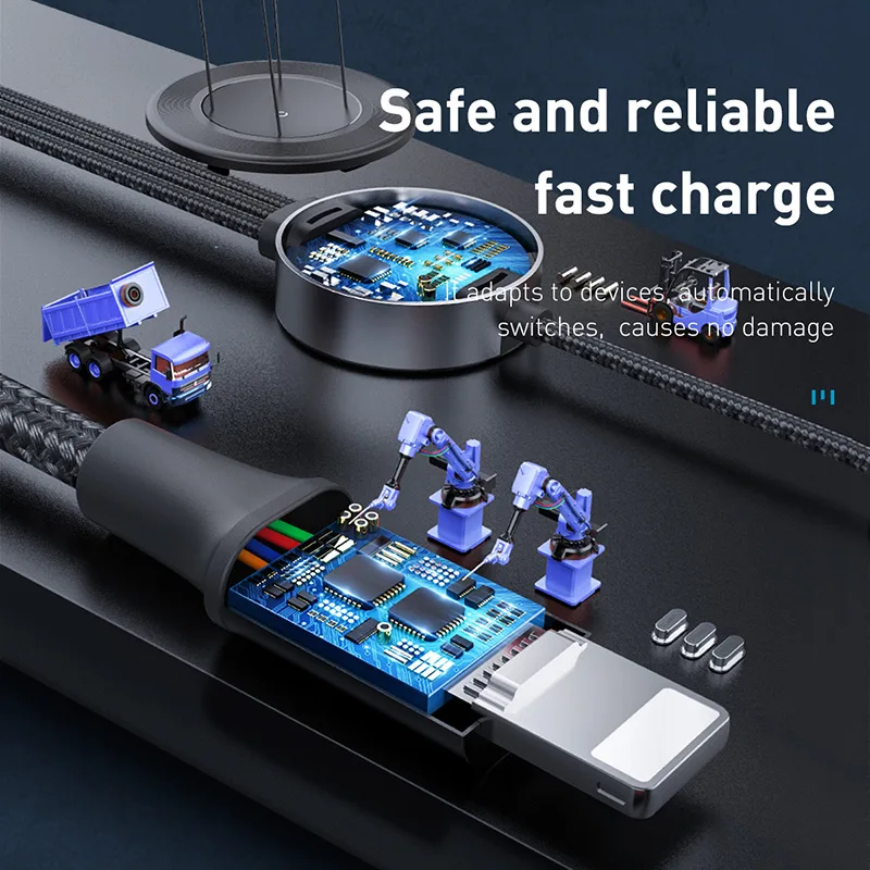 Baseus для Apple Watch USB кабель зарядное устройство для iPhone X usb type C и Micro usb кабель для зарядки 4в1 кабель для iWatch зарядное устройство