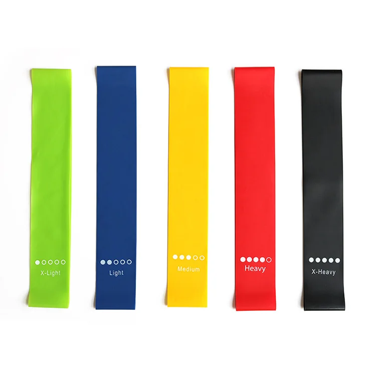 

50Set Elastic Resistance Bands Workout Rubber Loop For Fitness Gym Strength Training Fitness Equipment Expander 5Pcs/set