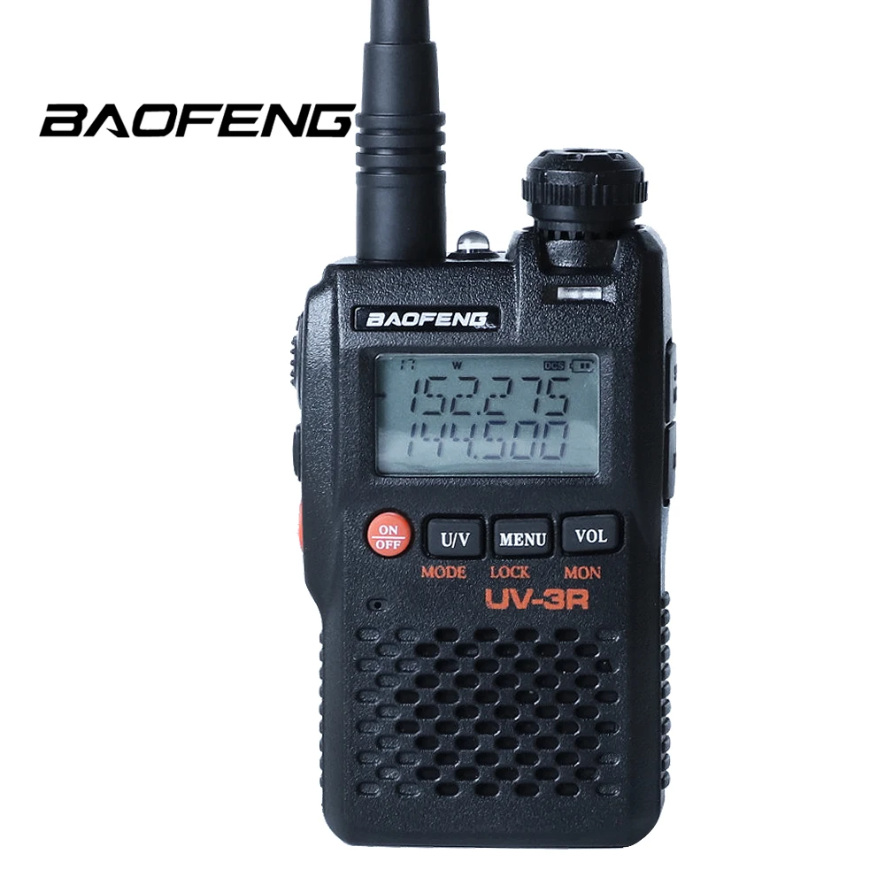 

Портативная рация BaoFeng UV-3R Двухдиапазонная мини двухсторонняя рация amador UV3R 99CH UHF VHF FM VOX Pofung UV 3R Бесплатная гарнитура