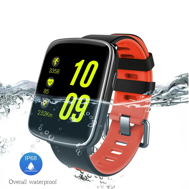 Smarcent GV68 Смарт-часы IP68 водонепроницаемый MTK2502 Bluetooth 4 0 SmartWatch Носимых устройств