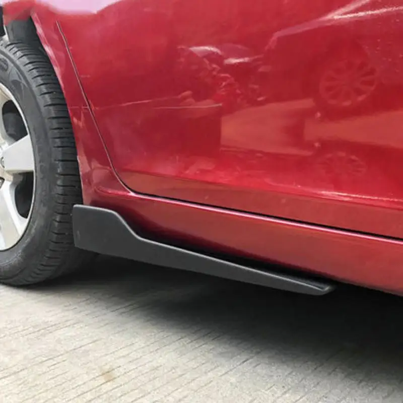 1 пара универсальных чехлов для боковой юбки автомобиля отделка качалки