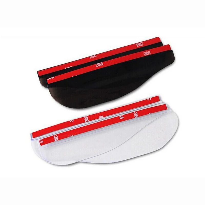 2pcs Car Accessories PVC Rearview Mirror Rain Shade Rainproof Blades fords focus 2 3 Eyebrow Cover | Автомобили и мотоциклы