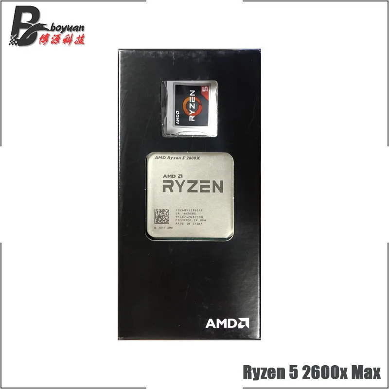 AMD Ryzen 5 2600X Max R5 3.6 GHz Six-Core Twelve-Thread CPU Processor L3=16M 95W YD260XBCM6IAF Socket AM4 With fan | Компьютеры и офис