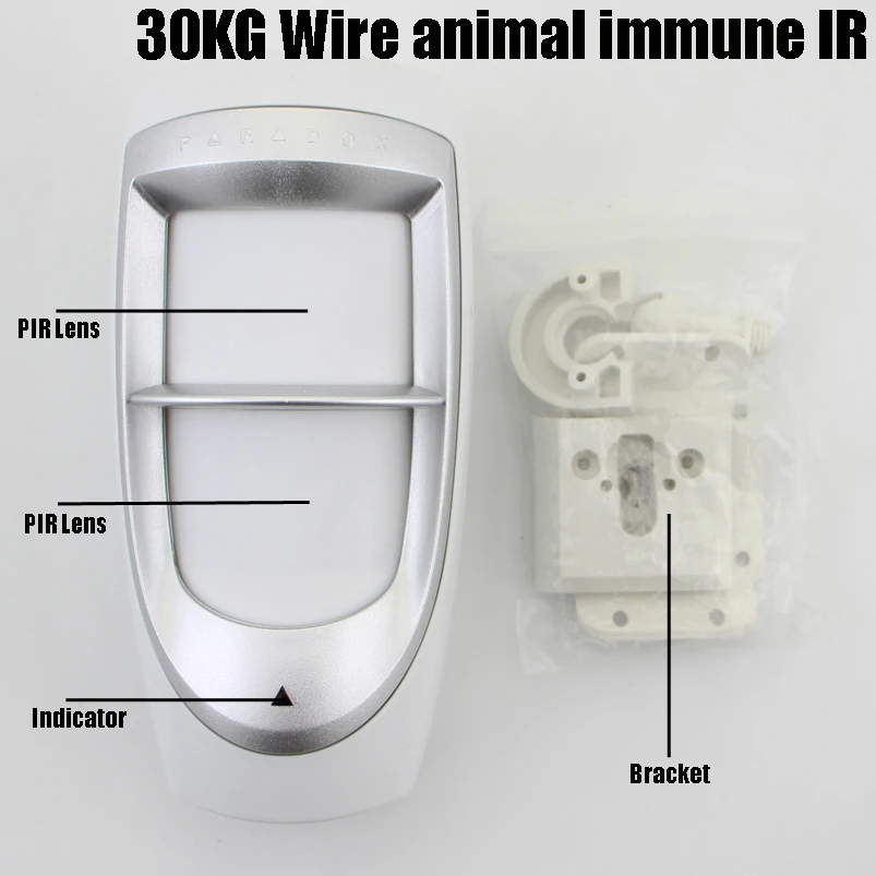 Открытый Dua пассивный инфракрасный Pet-Immunity PIR детектор DG85 для GSM системы сигнализации аксессуары/открытый PIR детектор
