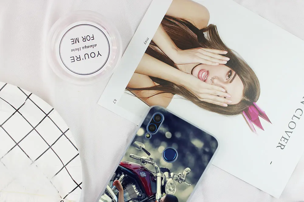 Мягкий силиконовый чехол для девочки мотоцикла Huawei Honor 30 20 10 9 Lite 30pro 20pro 30s 10i 9a 8a