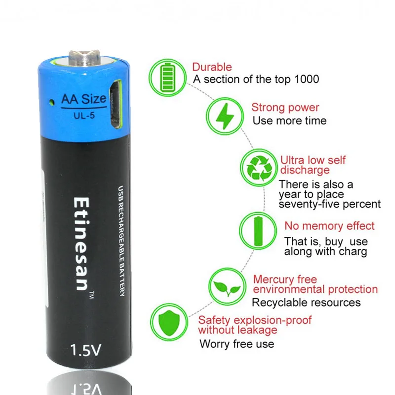 Новинка креативные литий-полимерные перезаряжаемые литий-ионные USB-аккумуляторы