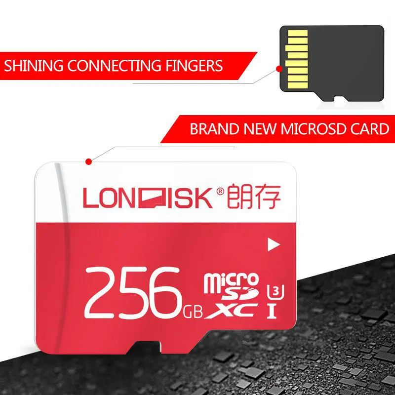 LONDISK Micro SD карта 32 ГБ реального Ёмкость 16 64 128 TF карты Class10 UHS 3 высокое Скорость