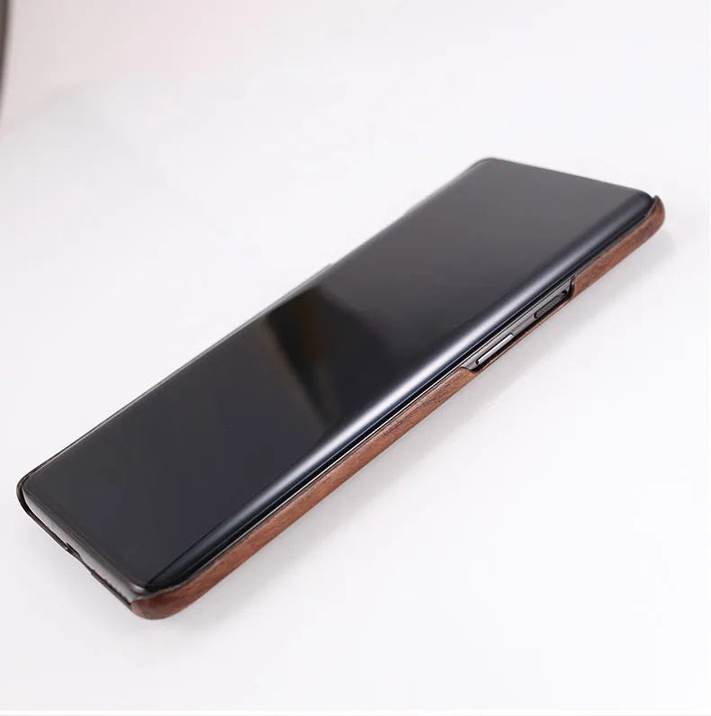 Натуральный Деревянный чехол для телефона для Oneplus 7 7 Pro 7Pro Чехол черный палисандр/Черный лед дерево оболочка(настоящее дерево) 1+ 7 Pro