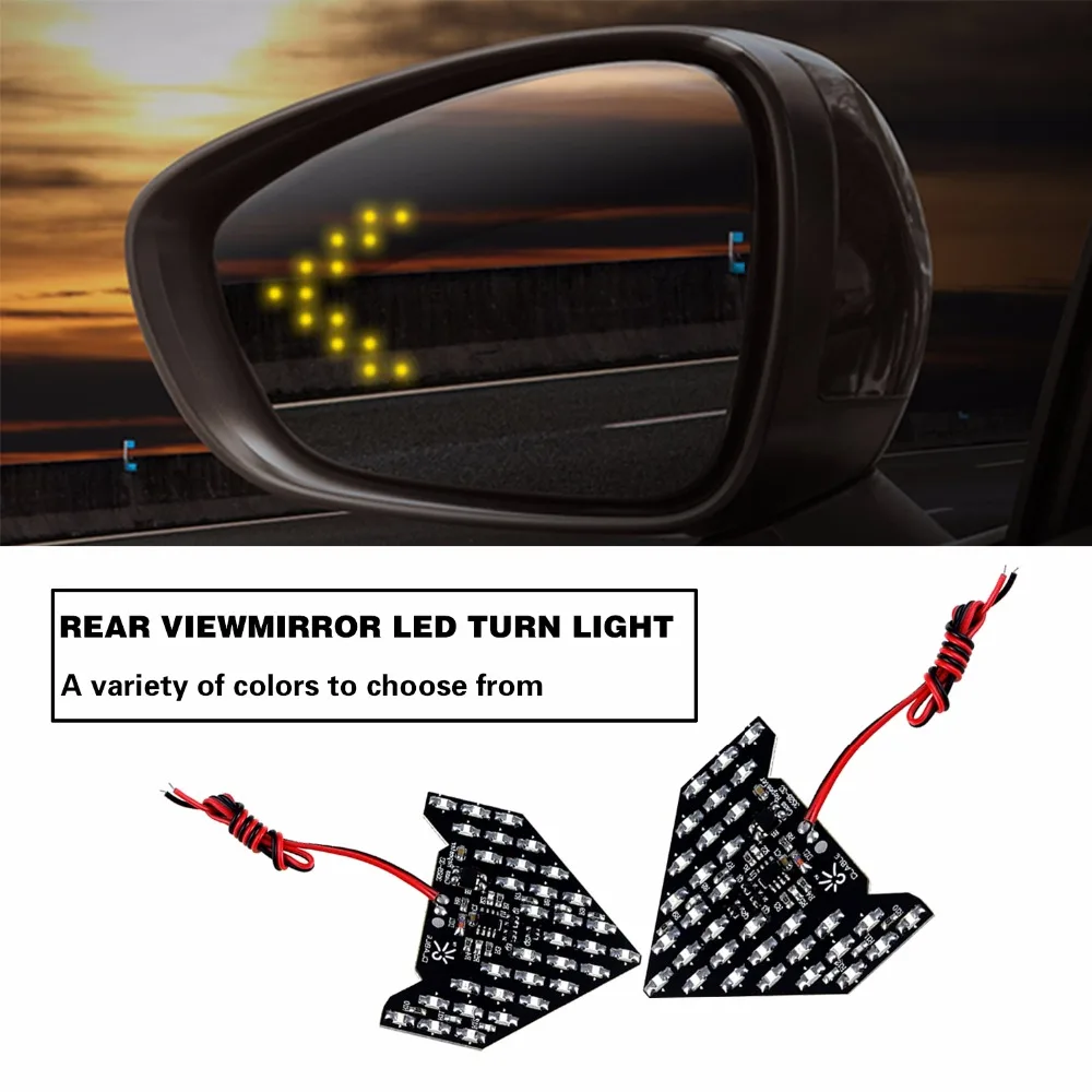 Светодиодные панели со стрелками для автомобиля 2 шт.|car light|lot lotsequential turn signals |