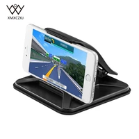 new universal sticky car holder dashboard desktop mount anti slip mobile phone stand for tablet gps with spring loaded clamp
