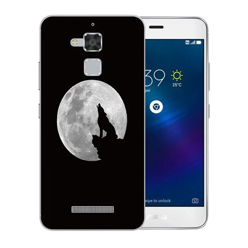 High Quality 5.2 inch for ASUS Zenfone 3 Max ZC520TL Horse Pattern Soft Silicone Phone Case For Asus ZC 520TL Coque |