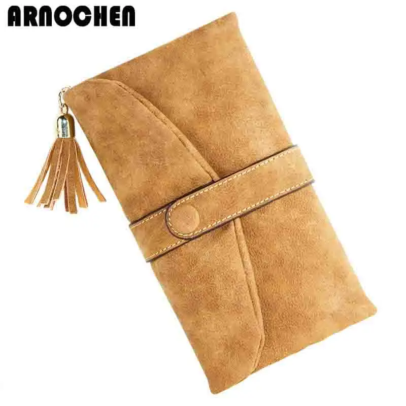 2018 женские кошельки из искусственной кожи Длинный кошелек для монет винтажный