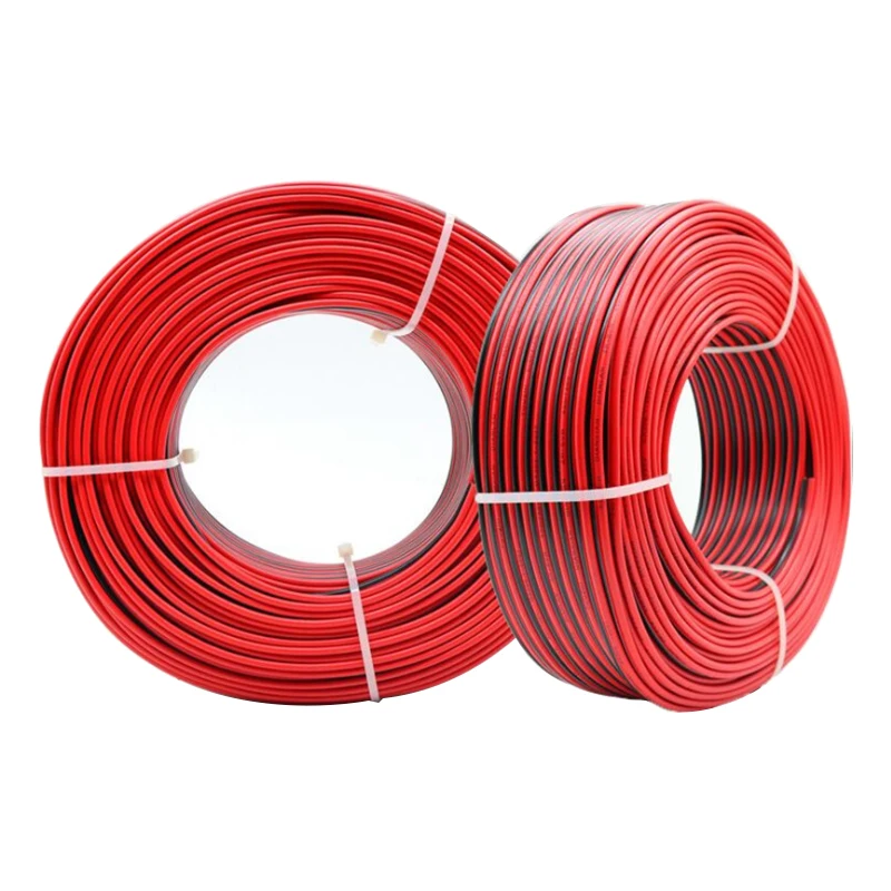 10 м 20 м/лот 16 18 awg Электрический провод из луженой меди 2 контактный красный черный
