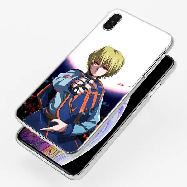Hunter x hunter hisoka Прозрачный жесткий чехол для телефона Apple iPhone X XS XR XS MAX 6 6s 6Plus 7 8 7 Plus SE 5S - Цвет: 03
