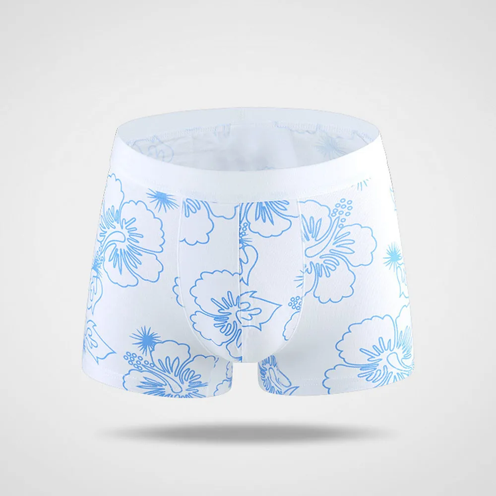 New Cartoon Printed Boxers Mens Underwear Boxer Modal Homme Boxershorts Men Sexy Male Underpants Size M-XXL | Мужская одежда