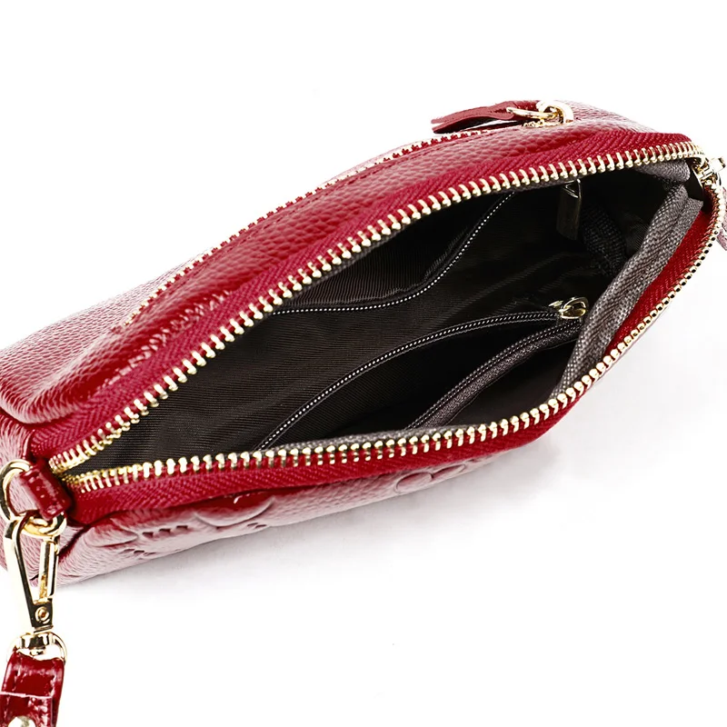 CICICUFF 2020 New Fashion Genuine Leather Women Day Clutches Famous Brand Long Wallets Ladies Coin Purse Clutch Money Bag | Багаж и сумки