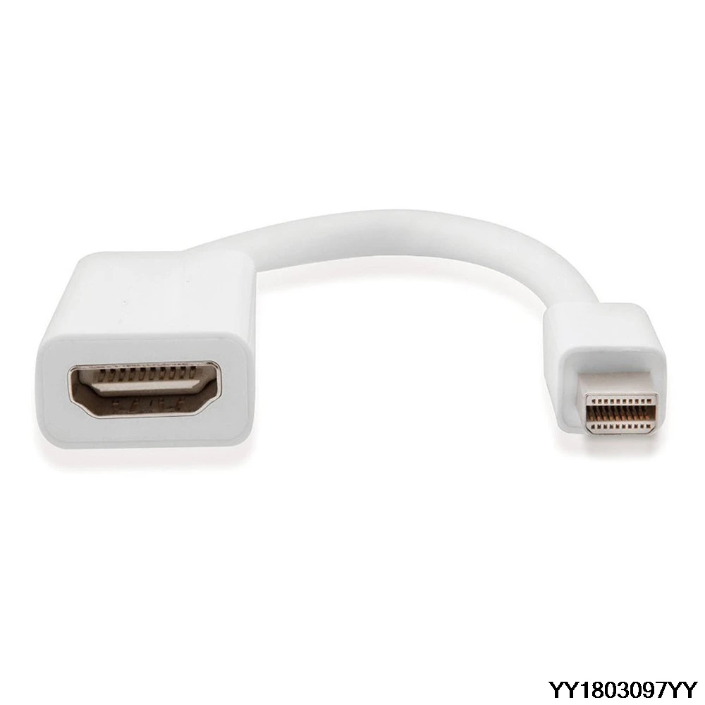 4k Mini DisplayPort-HDMI Кабель-адаптер для мужчин и женщин DP Thunderbolt конвертер MacBook Mac iMac