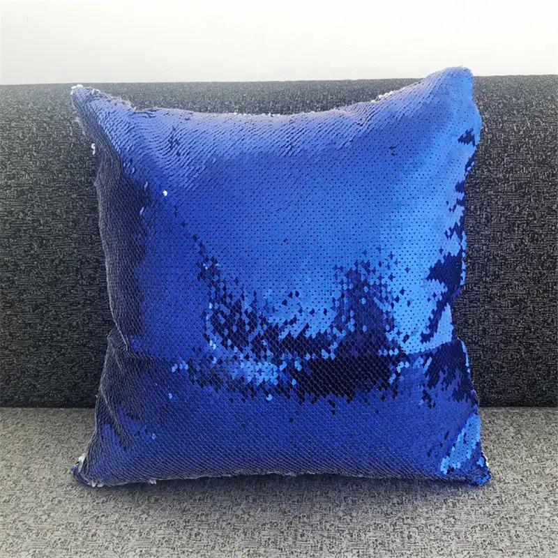 Royal Blue Стиль, сублимация, пустые Волшебные блестки, товар, горячее сердце, переводная печать, сделай сам, пользовательские расходные материалы 40*40 см, 10 шт./лот - Цвет: Royal Blue