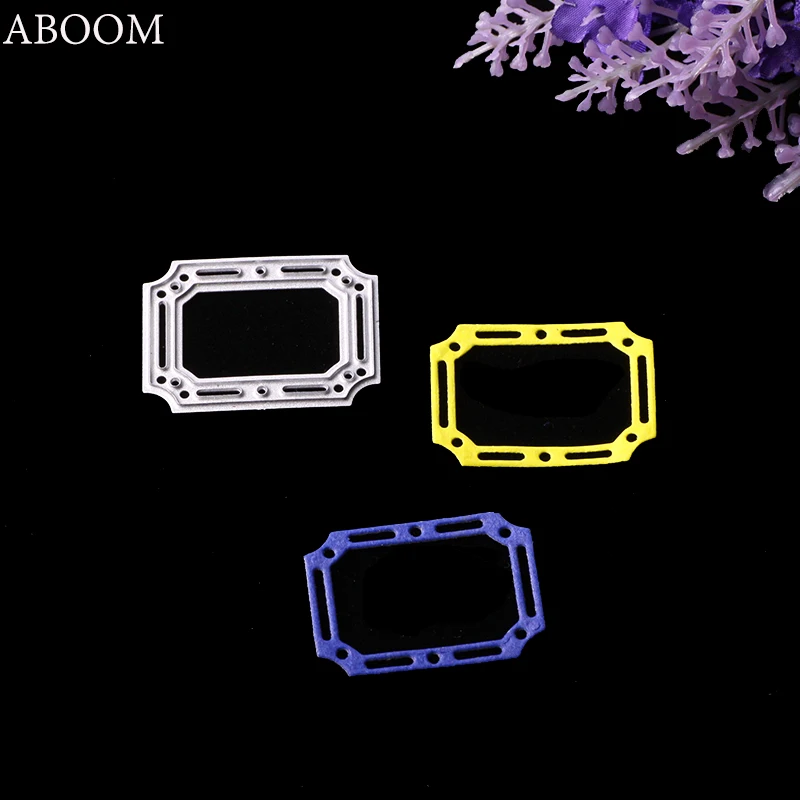 ABOOM 1 шт. Металл углеродистая сталь серебро высечки используется для фестиваля