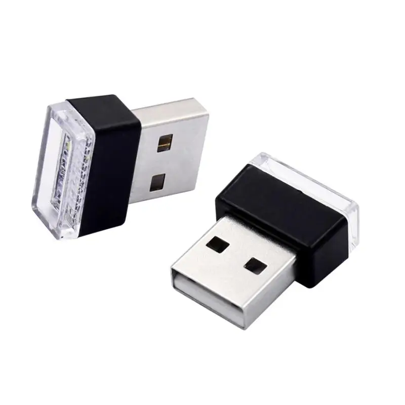 AKDSteel USB ночник светильник светодиодный для салона автомобиля атмосферный