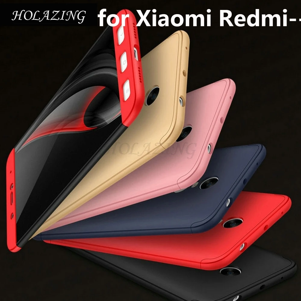 Защитный чехол 3 в 1 противоударный с полным покрытием для Xiaomi Redmi Note 8 Pro 8A 7 6 6A