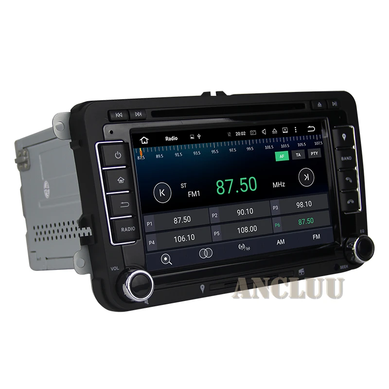 2 Din Android 9 0 VW dvd плеер GPS навигация для Beetle Caddy CC Golf Polo Jetta Tiguan T5 автомобильное радио gps