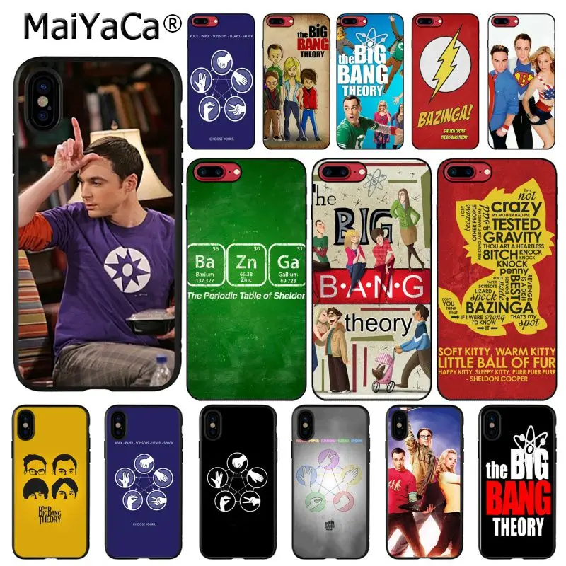 

The Big Bang Theory Phone Case For iphone 12 11 pro MAX 8 7 6 6S Plus X XS MAX 5 5S SE XR 10 Cases