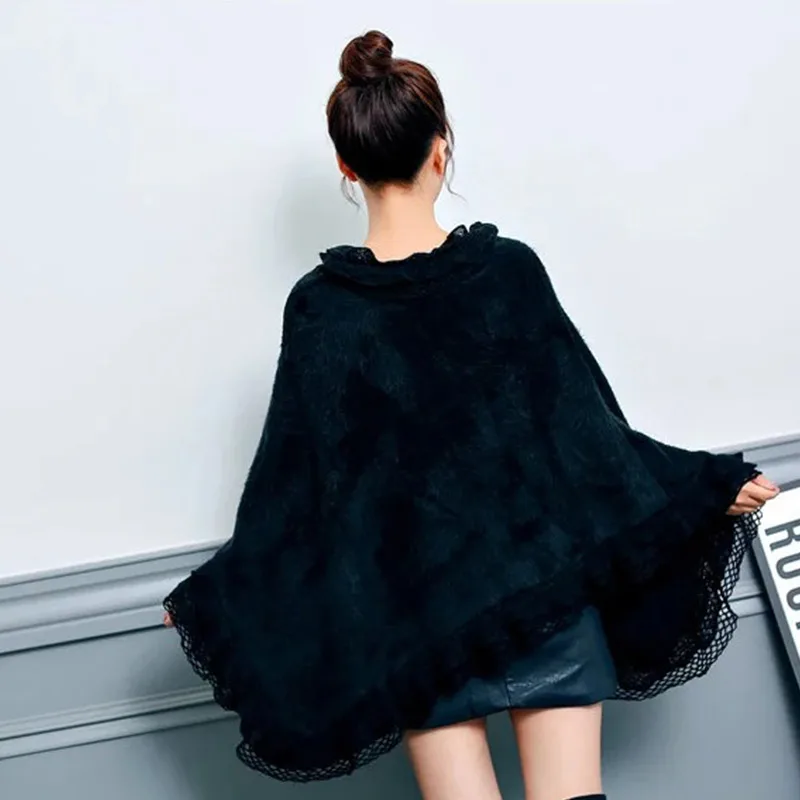 Fashion Women Batwing Sleeve Shawl Cloak Hem Loose Pullover Autumn Winter Blouse Poncho Cape Tops Echarpe Femme Hiver |