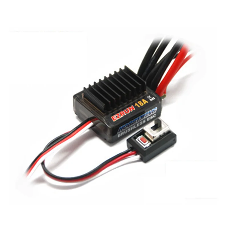 RC 1/24 1/28 автомобиль бесщеточная модернизация 1625 Inrunner Motor 18A Esc Power Combo Leopard LBA1625 Hobbywing