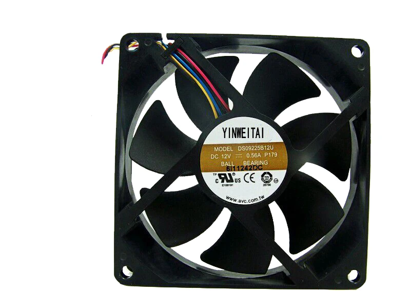 2 шт. для AVC DS09225B12U P080 445068-001 DC12V 0.56A 9025 9 см 90 мм 90x90x25 мм HP ML110 G5 ML150 G2