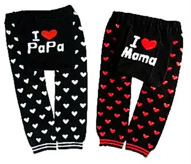 

2 pieces/lot-i love mama and i love papa baby toddler infant pp pants/Baby leggings