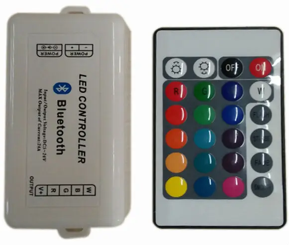 [Seven Neon] Бесплатная доставка DHL 20 клавиш DC12V 18A Bluetooth RGB контроллер для 5050/3528