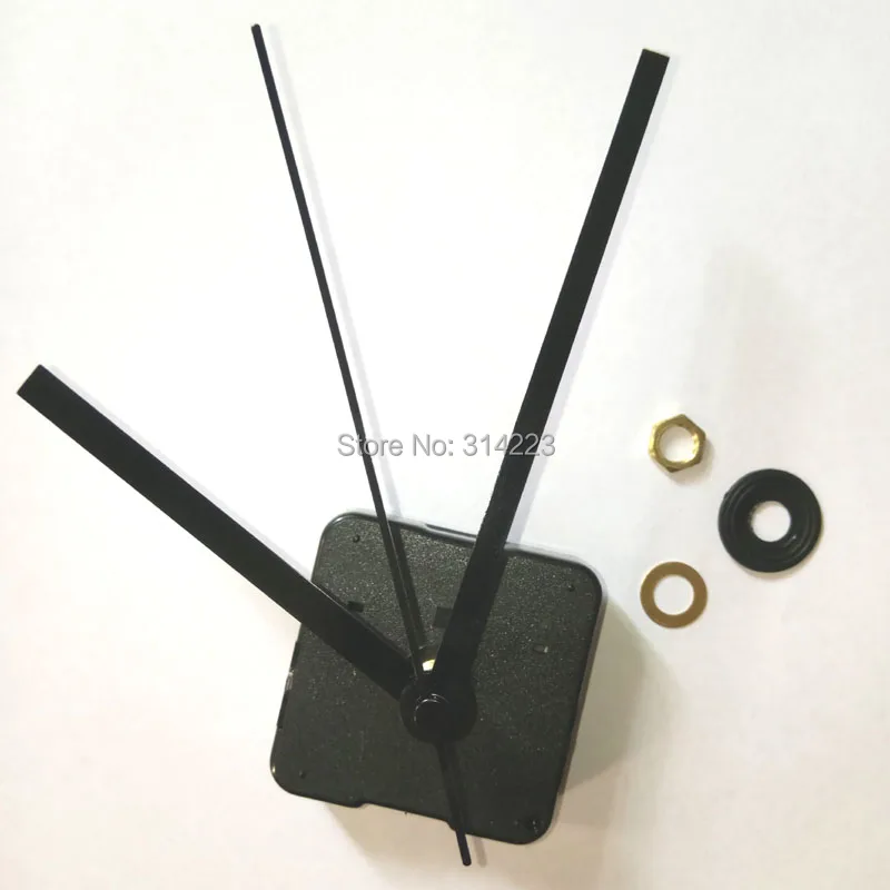 

Wholesale! 10pcs New Quartz Clock Movement for Clock Mechanism Repair DIY clock parts accessories shaft 12mm Free shipping