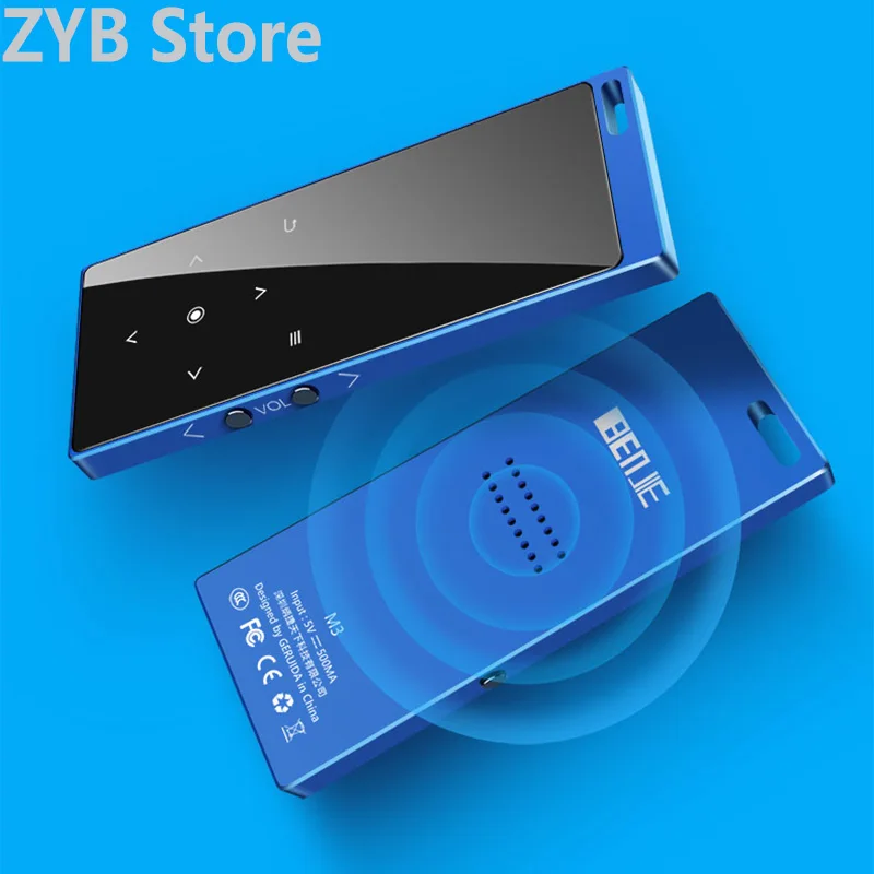 2018 Новое поступление все металлические сенсорная кнопка Hi-Fi Bluetooth MP3 музыкальный
