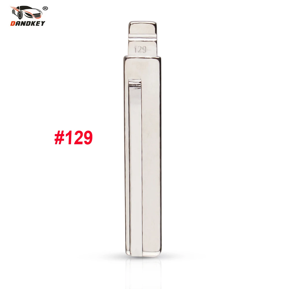 Dandkey 20 шт./лот пульт дистанционного управления #129 правый #130 лезвие ключа левое