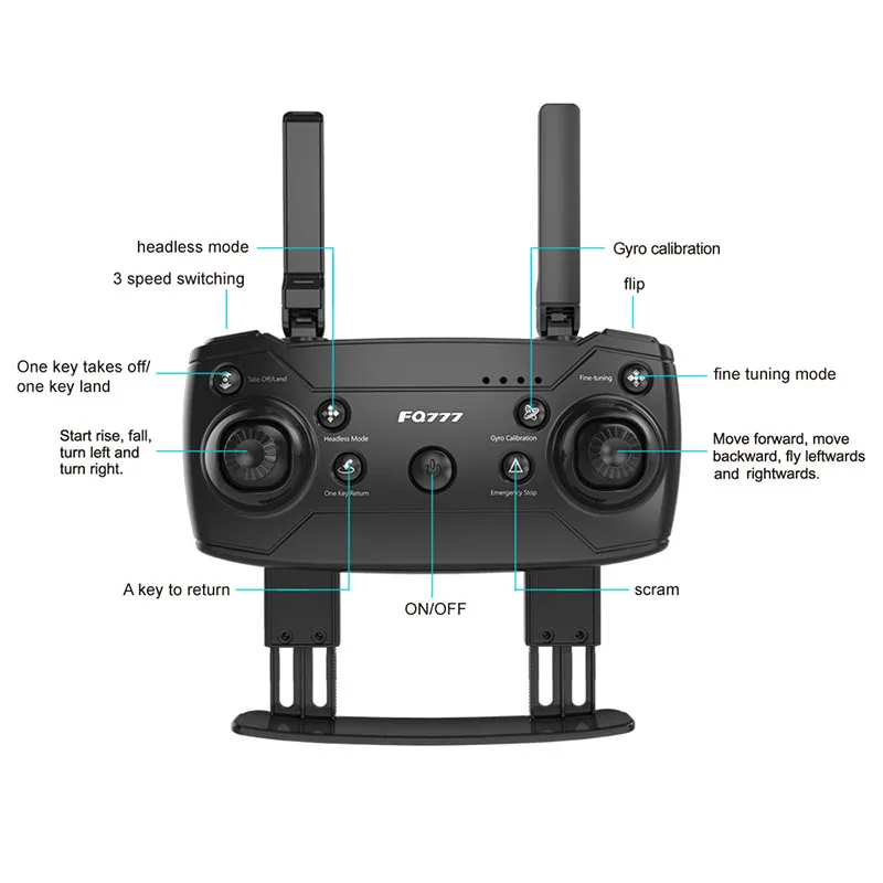 Горячая Wi Fi FPV с широкоугольной HD камерой высоким режимом удержания Складная