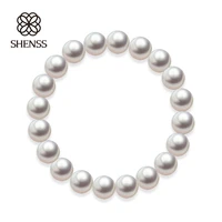 quality shell pearl bracelet elastic or chain customizable womens bracelets of various sizes