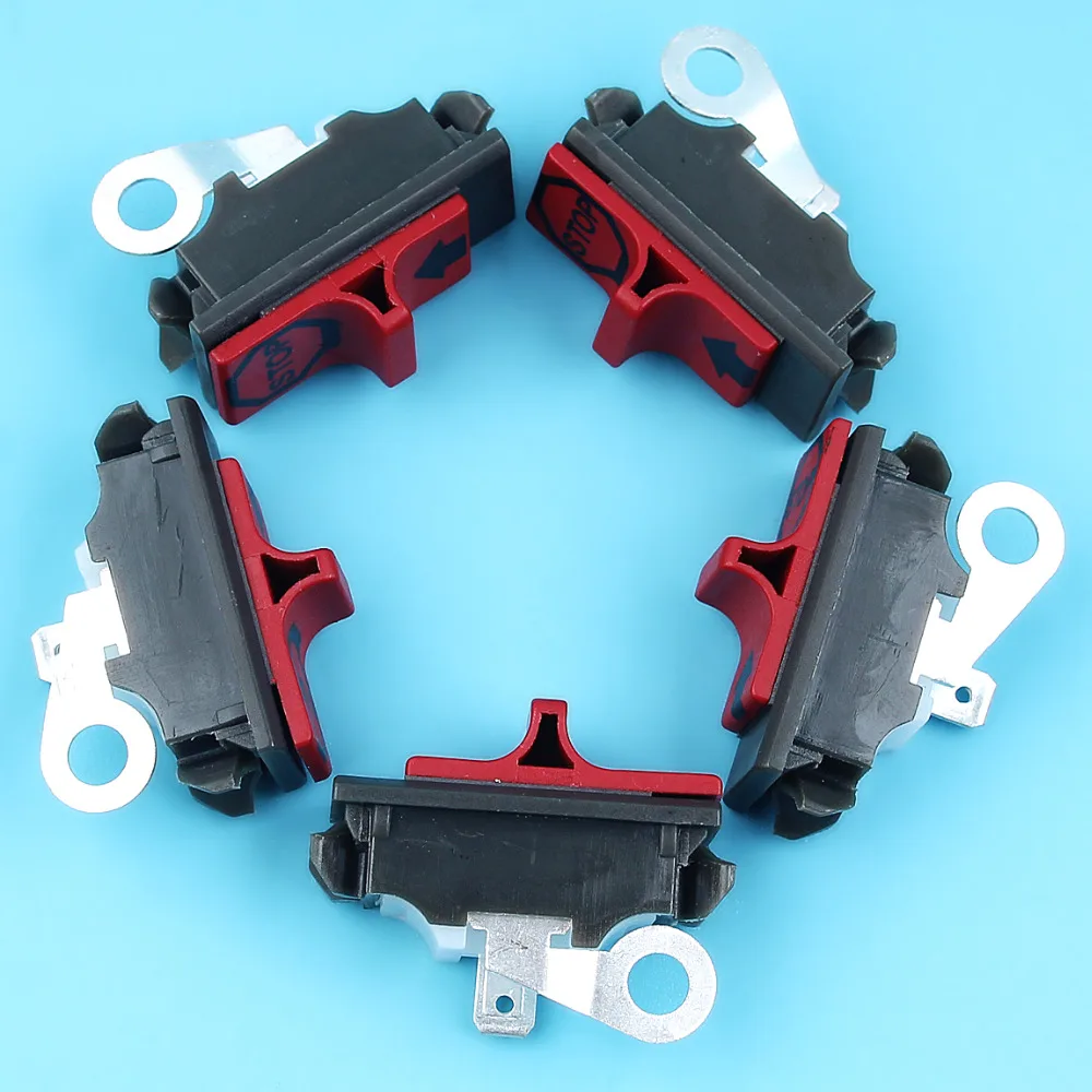5 x комплект ПЕРЕКЛЮЧАТЕЛЯ ВКЛ ВЫКЛ для бензопилы Husqvarna 136 137 141 142 50 51 55 254 257 261 262 268 272