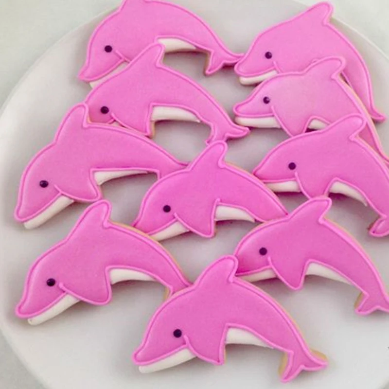 

KENIAO Sailboat Dolphin Anchor Cookie Cutter Set - 2 Piece- Biscuit / Fondant / Pastry /Bread Cutter- Stainless Steel