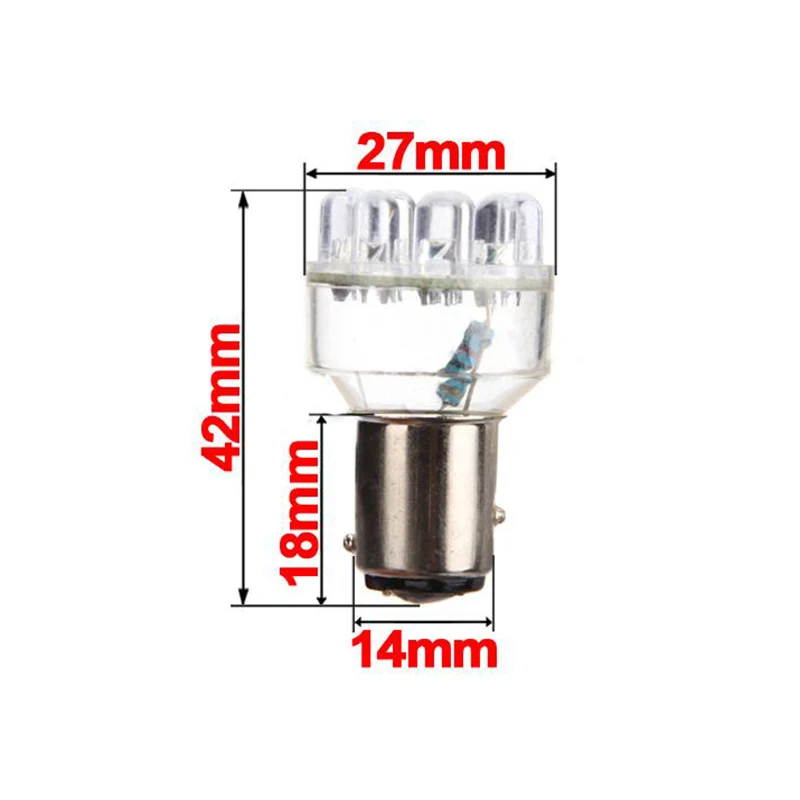 1 пара 12 SMD LED чип автомобильная лампа задний источник света Включение сигнала