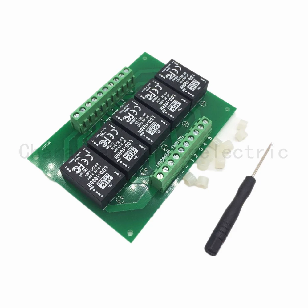 

1piece 5UP Ldd-h meanwell Driver PCB With 350H 500H 700H 1000H 5 Channel