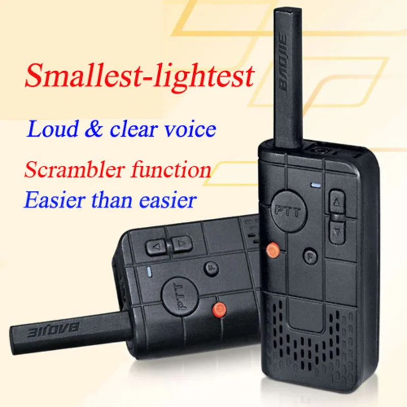 Детская рация Baojie BJ03 2 Вт УВЧ 400 470 МГц шт.|talkie walkie baofeng|walkie baofengwalkie talkie |